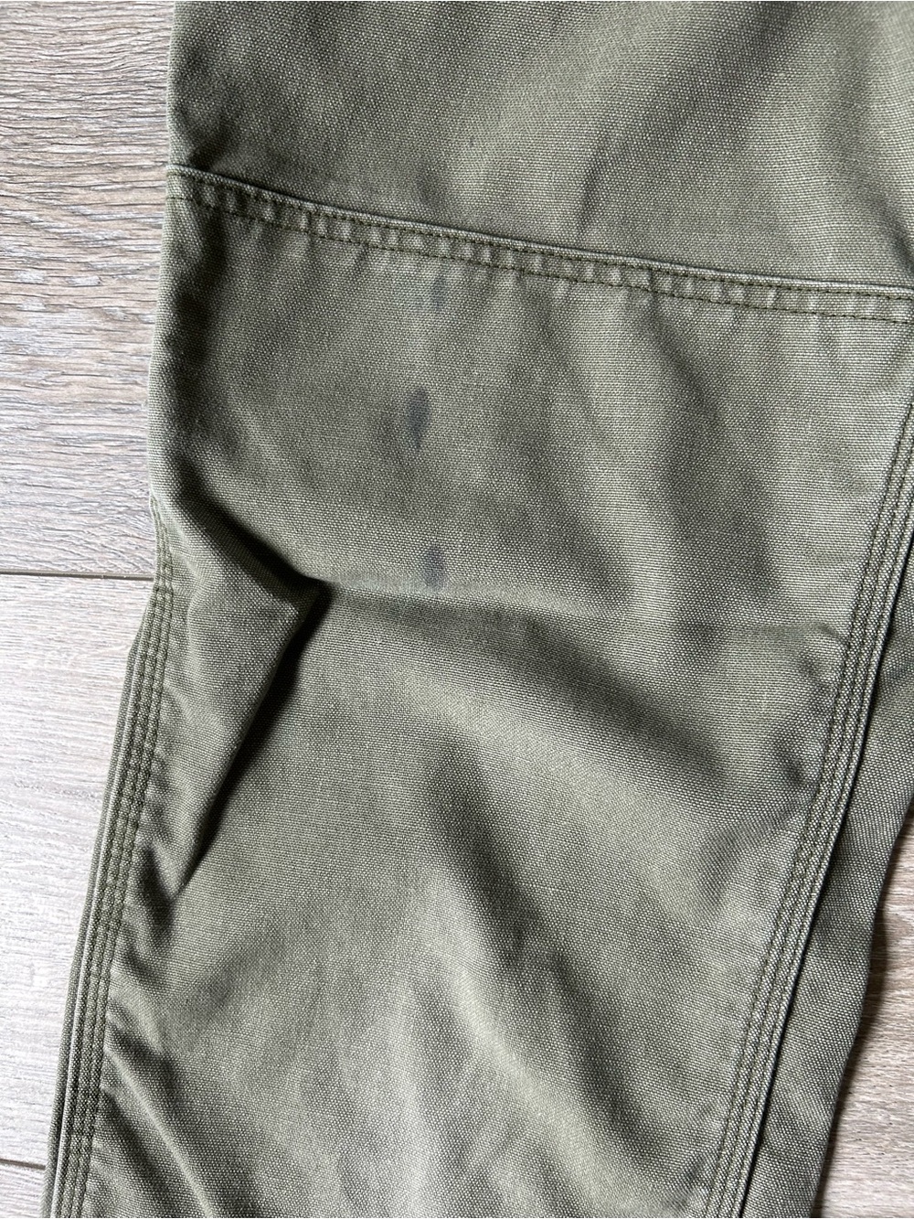 Patagonia Olive Green Overalls Gorpcore Utility work Size Medium - Picture 4 of 13